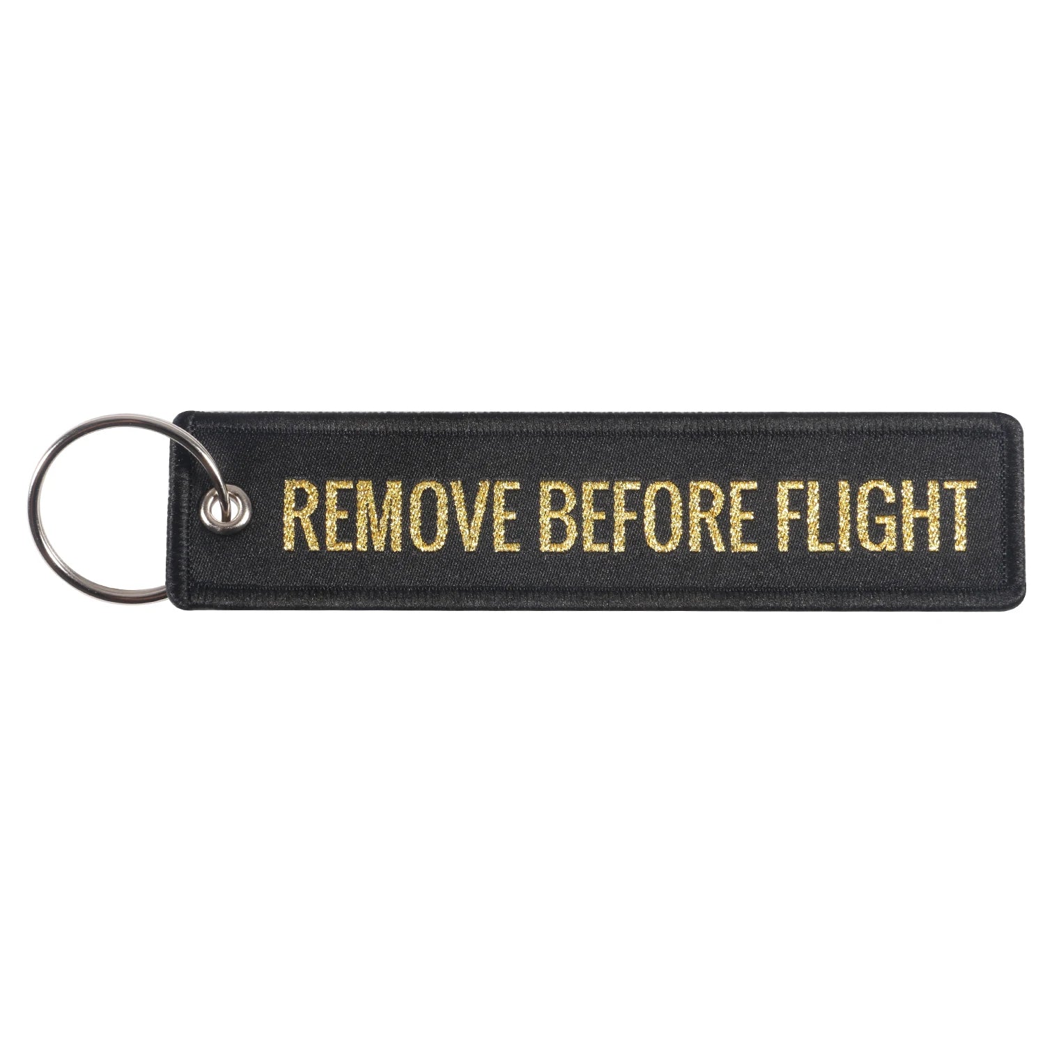 Pilot Keychain Set — Premium Black & Gold Aviation Gift 5 PCS Pack