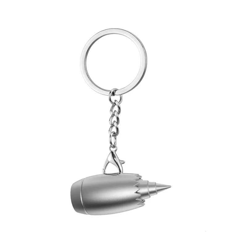 Mini Jet Engine Keychain — Aviation Gift for Pilots & Enthusiasts