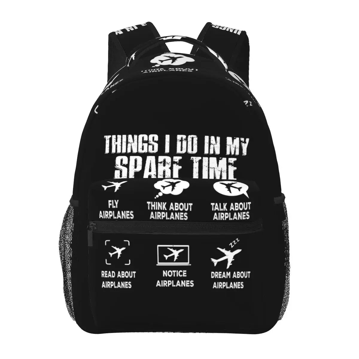 Aviation Pilot Backpack — Funny Quote Flight Bag for Pilots & Enthusiasts