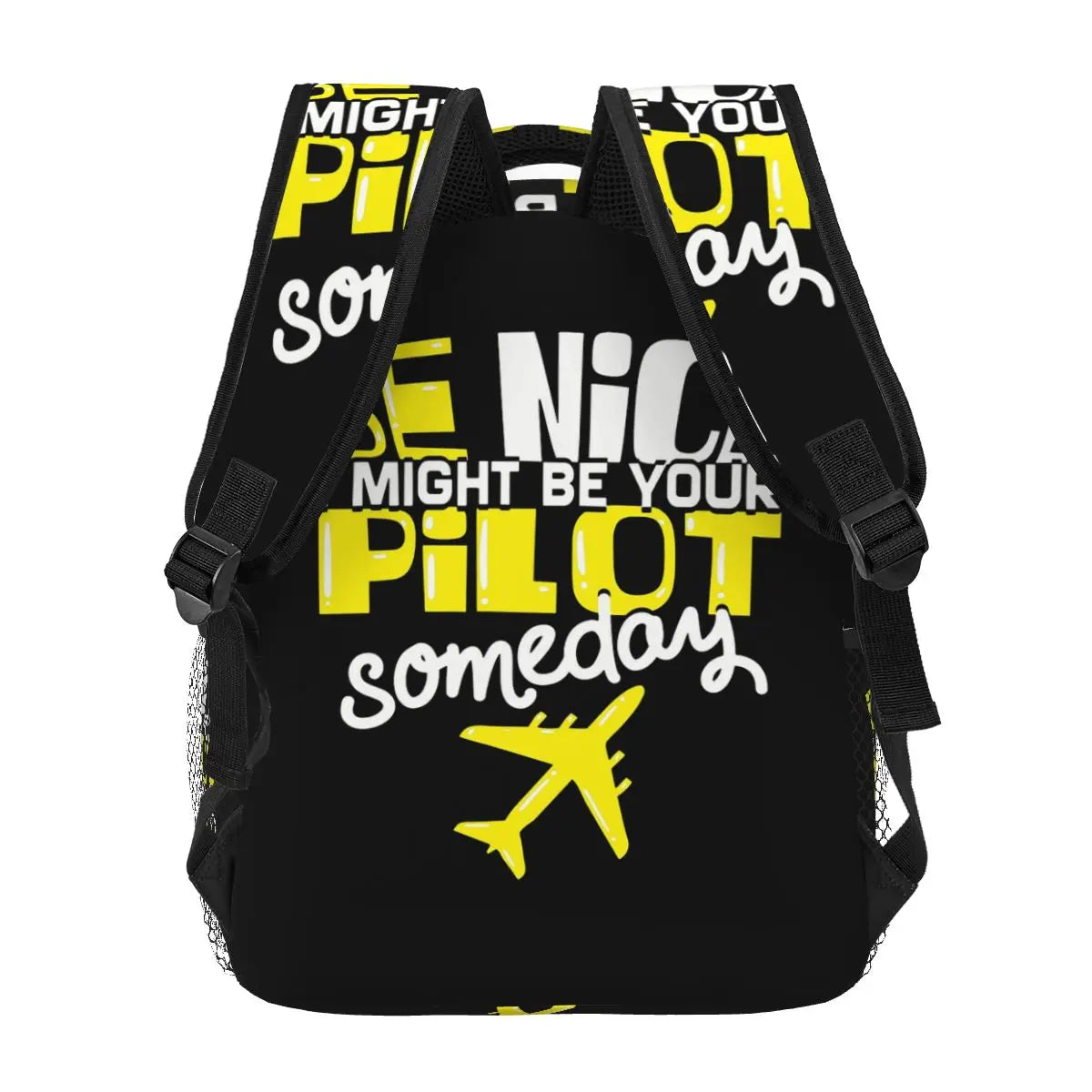 Aviation Pilot Backpack — Funny Quote Flight Bag for Pilots & Enthusiasts