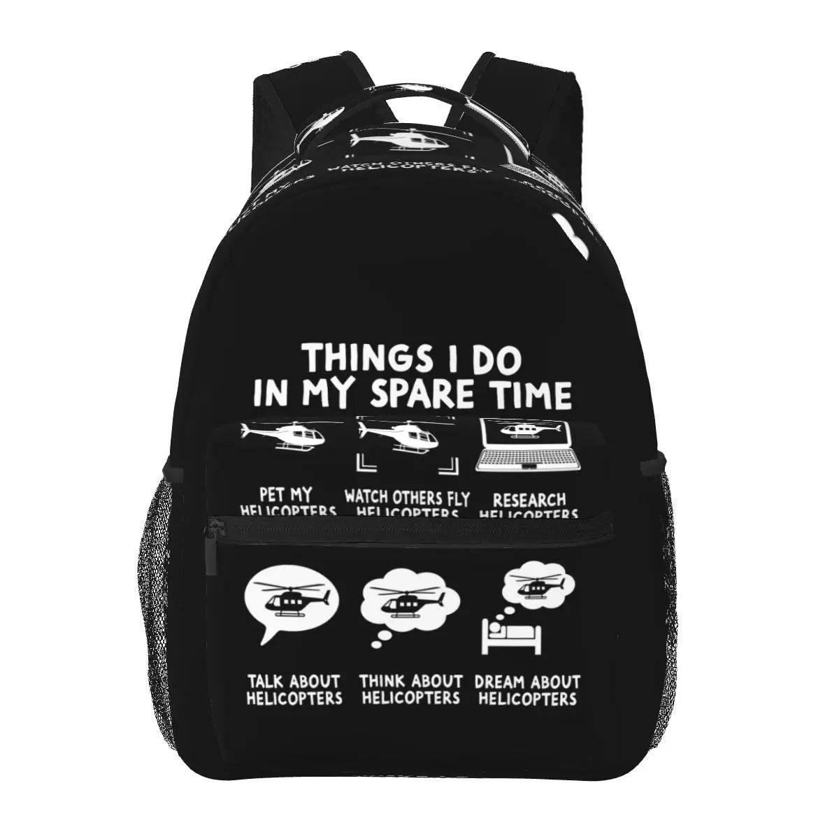 Aviation Pilot Backpack — Funny Quote Flight Bag for Pilots & Enthusiasts